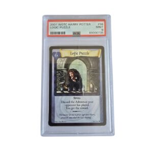 2001 WOTC Harry Potter Logic Puzzle #56 PSA 9