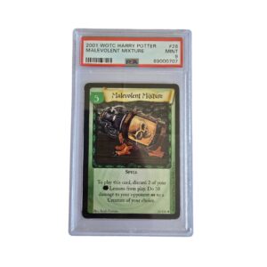 2001 WOTC Harry Potter Malevolent Mixture #26 PSA 9