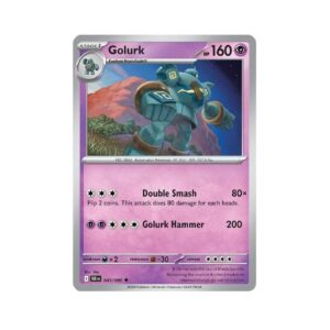 Black Bolt Golurk Holo #43