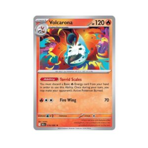 Black Bolt Volcarona Holo #16