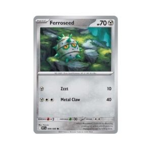 White Flare Ferroseed Holo #68