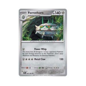 White Flare Ferrothorn Holo #69