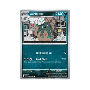 White Flare Garbodor Pokeball #60