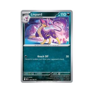 White Flare Liepard Holo #56
