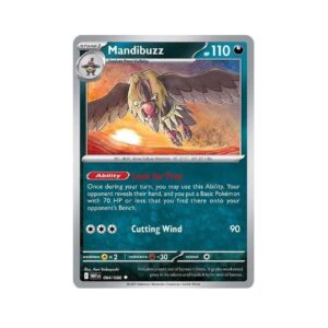 White Flare Mandibuzz Holo #64