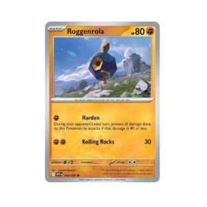 White Flare Roggenrola Pokeball #46