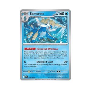 White Flare Samurott Holo #23