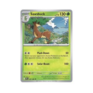 White Flare Sawsbuck Pokeball #7