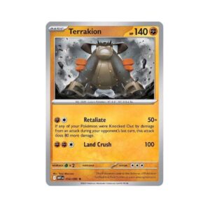 White Flare Terrakion Holo #54