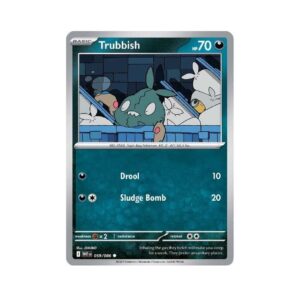 White Flare Trubbish Pokeball #59