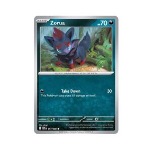 White Flare Zorua Holo #61