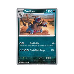 White Flare Zweilous Pokeball #66