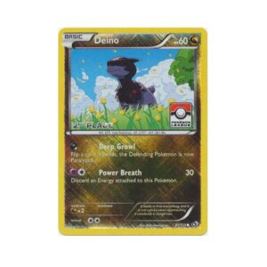 Legendary Treasures Deino Holo #97 Pokemon League 2nd Place