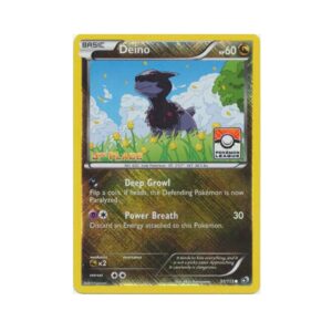 Legendary Treasures Deino Holo #97 Pokemon League 3rd Place