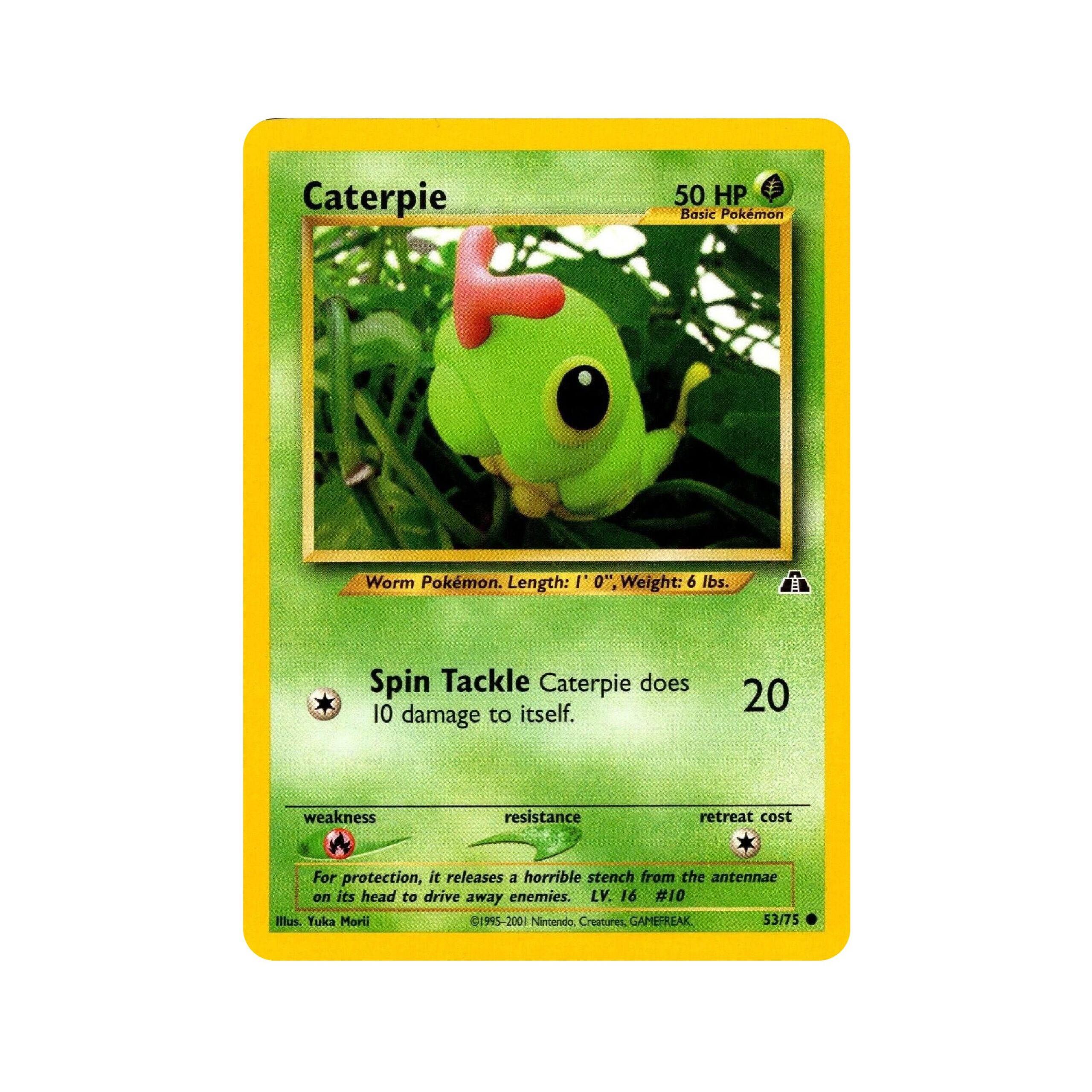 Neo Discovery Caterpie #53 | Pokeverse