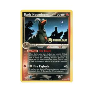Team Rocket Returns Dark Houndoom #37 Prerelease
