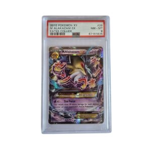 2016 XY Fates Collide M Alakazam EX #26 PSA 8