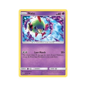 Lost Thunder Natu Holo #87