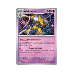 Mega Evolutions Alakazam Holo #56
