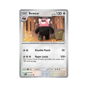 Mega Evolutions Bewear Holo #112