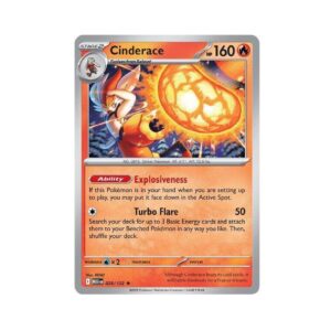 Mega Evolutions Cinderace Holo #28