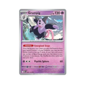 Mega Evolutions Grumpig Holo #63