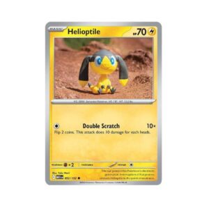 Mega Evolutions Helioptile Holo #52