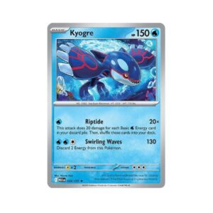 Mega Evolutions Kyogre Holo #34