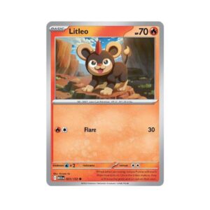 Mega Evolutions Litleo Holo #23