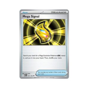 Mega Evolutions Mega Signal Holo #121
