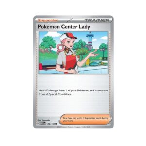 Mega Evolutions Pokemon Centre Lady Holo #123