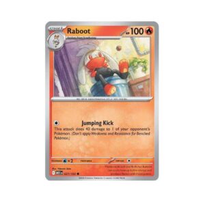 Mega Evolutions Raboot Holo #27