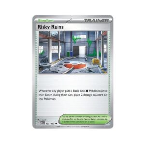 Mega Evolutions Risky Ruins Holo #127