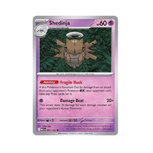 Mega Evolutions Shedinja Holo #61