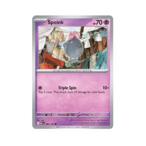 Mega Evolutions Spoink Holo #62
