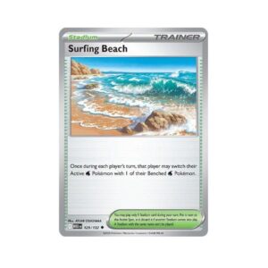 Mega Evolutions Surfing Beach Holo #129