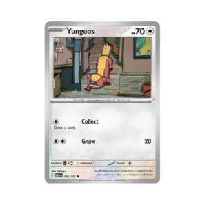 Mega Evolutions Yungoos Holo #109