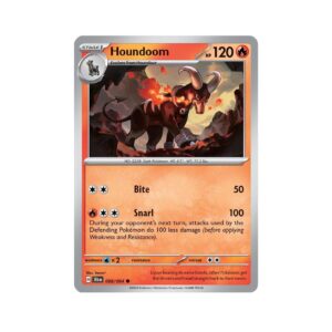 Shrouded Fable Houndoom Holo #8