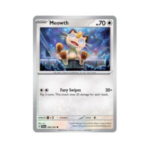 Shrouded Fable Meowth Holo #48