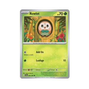 Shrouded Fable Rowlet Holo #3