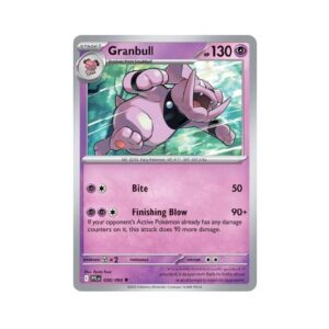 Phantasmal Flames Granbull Holo #38