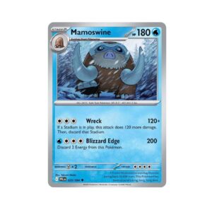 Phantasmal Flames Mamoswine Holo #25