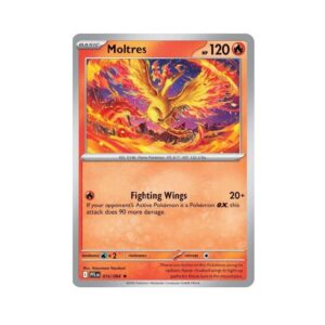 Phantasmal Flames Moltres Holo #14