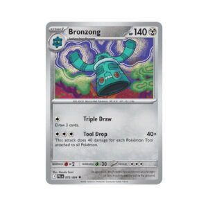 Phantasmal Flames Bronzong Holo #72