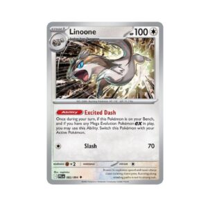 Phantasmal Flames Linoone Holo #82