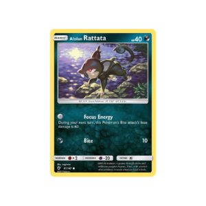 Burning Shadows Alolan Rattata #81