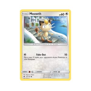 Burning Shadows Meowth #101