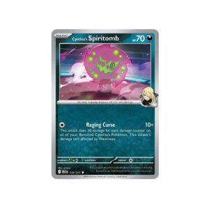 Ascended Heroes Cynthia's Spiritomb Darkness Energy Holo #133
