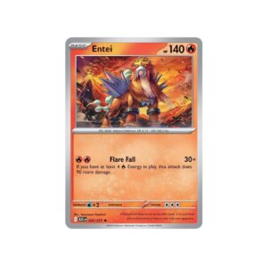 Ascended Heroes Entei Fire Energy Holo #25
