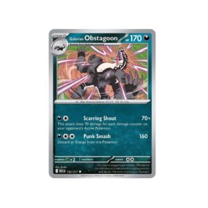 Ascended Heroes Galarian Obstagoon #132
